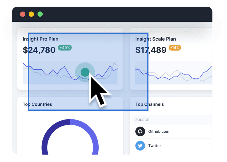 Zoom and pan feature